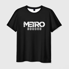 Мужская футболка 3D с принтом METRO: Exodus в Тюмени, 100% полиэфир | прямой крой, круглый вырез горловины, длина до линии бедер | Тематика изображения на принте: horror | metro | metro 2033 | redux | игра | метро | хоррор