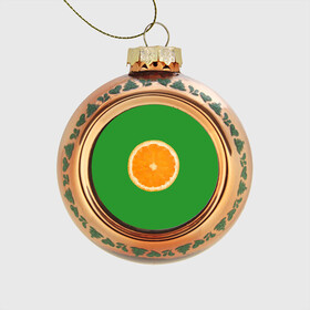 Стеклянный ёлочный шар с принтом Низкополигональный апельсин в Тюмени, Стекло | Диаметр: 80 мм | lowpoly | polygonal | апельсин | зеленый | оранджевый | полигон | полигональный | полигоны | яркий
