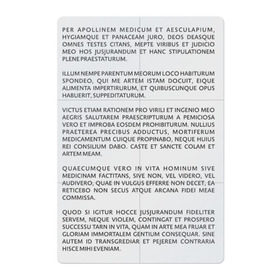 Магнитный плакат 2Х3 с принтом Клятва Гиппократа в Тюмени, Полимерный материал с магнитным слоем | 6 деталей размером 9*9 см | Тематика изображения на принте: врач | доктор