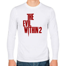 Мужской лонгслив хлопок с принтом The Evil Within 2 в Тюмени, 100% хлопок |  | Тематика изображения на принте: 