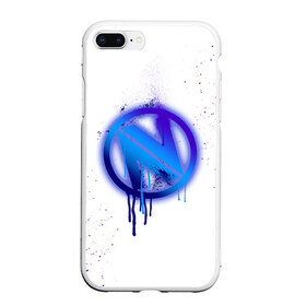 Чехол для iPhone 7Plus/8 Plus матовый с принтом csgo - EnVyUs (White collection) в Тюмени, Силикон | Область печати: задняя сторона чехла, без боковых панелей | 0x000000123 | cs go | envyus | white | кс го | энви