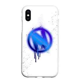 Чехол для iPhone XS Max матовый с принтом csgo - EnVyUs (White collection) в Тюмени, Силикон | Область печати: задняя сторона чехла, без боковых панелей | 0x000000123 | cs go | envyus | white | кс го | энви