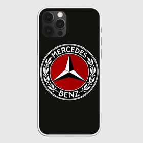 Чехол для iPhone 12 Pro Max с принтом Mercedes-Benz в Тюмени, Силикон |  | Тематика изображения на принте: car | germany | logo | make | mercedes benz | автомобиль | германия | логотип | марка | мерседес бенц