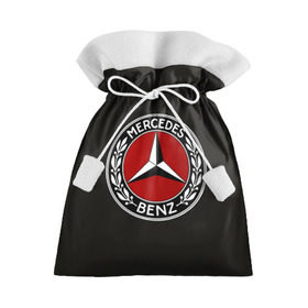 Подарочный 3D мешок с принтом Mercedes-Benz в Тюмени, 100% полиэстер | Размер: 29*39 см | car | germany | logo | make | mercedes benz | автомобиль | германия | логотип | марка | мерседес бенц