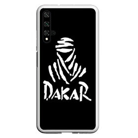 Чехол для Honor 20 с принтом Dakar в Тюмени, Силикон | Область печати: задняя сторона чехла, без боковых панелей | dakar | desert | logo | race | rally | sign | гонки | дакар | знак | логотип | пустыня | ралли