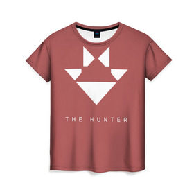 Женская футболка 3D с принтом Hunter в Тюмени, 100% полиэфир ( синтетическое хлопкоподобное полотно) | прямой крой, круглый вырез горловины, длина до линии бедер | destiny | destiny 2 | дестени | космос