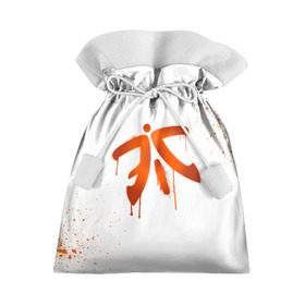 Подарочный 3D мешок с принтом cs:go - Fnatic (White collection) в Тюмени, 100% полиэстер | Размер: 29*39 см | Тематика изображения на принте: cs go | fnatic | кс го | фнатик