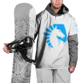 Накидка на куртку 3D с принтом cs:go - Liquid team (White collection) в Тюмени, 100% полиэстер |  | Тематика изображения на принте: 0x000000123 | cs go | liquid | white | кс го | ликвид