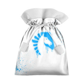 Подарочный 3D мешок с принтом cs:go - Liquid team (White collection) в Тюмени, 100% полиэстер | Размер: 29*39 см | Тематика изображения на принте: 0x000000123 | cs go | liquid | white | кс го | ликвид