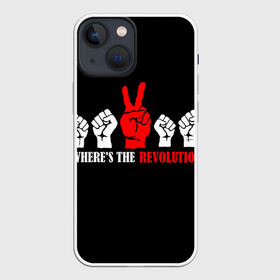 Чехол для iPhone 13 mini с принтом DM: Wheres the revolution в Тюмени,  |  | depeche mode