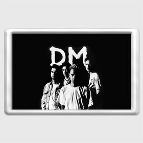 Магнит 45*70 с принтом Depeche mode в Тюмени, Пластик | Размер: 78*52 мм; Размер печати: 70*45 | Тематика изображения на принте: альтернативный рок | вестник моды | винс кларк | депеш мод | депешмод | дэйв гаан | индастриал рок | мартин гор | синти поп | электроник рок | энди флетчер