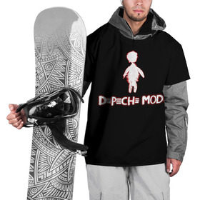 Накидка на куртку 3D с принтом DM: Playing the angel в Тюмени, 100% полиэстер |  | depeche mode