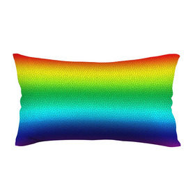 Подушка 3D антистресс с принтом Радуга (Витражный Градиент) в Тюмени, наволочка — 100% полиэстер, наполнитель — вспененный полистирол | состоит из подушки и наволочки на молнии | gradient | rainbow | витраж | градиент | радуга
