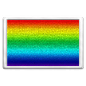 Магнит 45*70 с принтом Радуга (Витражный Градиент) в Тюмени, Пластик | Размер: 78*52 мм; Размер печати: 70*45 | gradient | rainbow | витраж | градиент | радуга