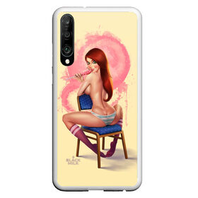 Чехол для Honor P30 с принтом Pin Up Pop Art Girl в Тюмени, Силикон | Область печати: задняя сторона чехла, без боковых панелей | Тематика изображения на принте: comics | girl | lollipop | pin up | pop art | арт | девочка | дизайн | конфетка | лолита | милая | мода | пафос | поп арт | сосательная | стиль | чупа чупс