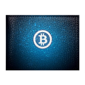 Обложка для студенческого билета с принтом Bitcoin Blue - Биткоин в Тюмени, натуральная кожа | Размер: 11*8 см; Печать на всей внешней стороне | Тематика изображения на принте: bitcoin | ethereum | litecoin | биткоин | интернет | крипта | криптовалюта | лайткоин | майнинг | технологии | эфир