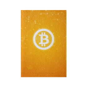 Обложка для паспорта матовая кожа с принтом Bitcoin - Биткоин в Тюмени, натуральная матовая кожа | размер 19,3 х 13,7 см; прозрачные пластиковые крепления | Тематика изображения на принте: bitcoin | ethereum | litecoin | биткоин | интернет | крипта | криптовалюта | лайткоин | майнинг | технологии | эфир