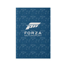 Обложка для паспорта матовая кожа с принтом Forza Motorsport в Тюмени, натуральная матовая кожа | размер 19,3 х 13,7 см; прозрачные пластиковые крепления | Тематика изображения на принте: car | crew | dirt | flatout | grid | need | nfs | race | speed | гонки | машина | скорость