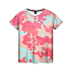 Женская футболка 3D с принтом Black Milk Розовый Камуфляж в Тюмени, 100% полиэфир ( синтетическое хлопкоподобное полотно) | прямой крой, круглый вырез горловины, длина до линии бедер | black milk | camo | camouflage | pattern | вечеринка | гламур | камо | камуфляж | клуб | мода | отдых | пафос | приключение | природа | путешествие | розовый | стиль | узор | черное молоко