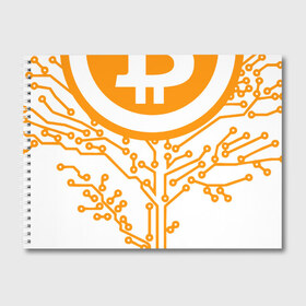 Альбом для рисования с принтом Bitcoin Tree - Дерево Биткоин в Тюмени, 100% бумага
 | матовая бумага, плотность 200 мг. | bitcoin | blockchain | tree | биткоин | блокчейн | валюта | деньги | дерево | крипто | криптовалюта | майнинг | технологии