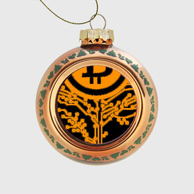 Стеклянный ёлочный шар с принтом Bitcoin Tree - Дерево Биткоин в Тюмени, Стекло | Диаметр: 80 мм | bitcoin | blockchain | tree | биткоин | блокчейн | валюта | деньги | дерево | крипто | криптовалюта | майнинг | технологии