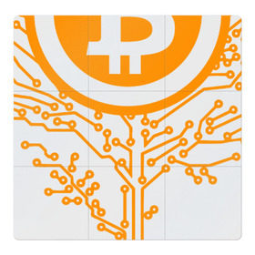 Магнитный плакат 3Х3 с принтом Bitcoin Tree - Дерево Биткоин в Тюмени, Полимерный материал с магнитным слоем | 9 деталей размером 9*9 см | bitcoin | blockchain | tree | биткоин | блокчейн | валюта | деньги | дерево | крипто | криптовалюта | майнинг | технологии