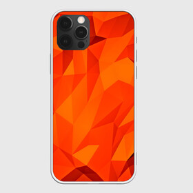 Чехол для iPhone 12 Pro Max с принтом Orange geometry в Тюмени, Силикон |  | Тематика изображения на принте: abstraction | абстракция | геометрия | грани | линии | полигоны | сочетания | текстура | треугольники