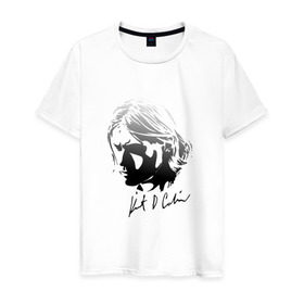 Мужская футболка хлопок с принтом Курт Кобейн автограф в Тюмени, 100% хлопок | прямой крой, круглый вырез горловины, длина до линии бедер, слегка спущенное плечо. | Тематика изображения на принте:  kurt cobain |  nirvana |  курт кобейн | нирвана