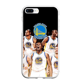 Чехол для iPhone 7Plus/8 Plus матовый с принтом Golden State Warriors 5 в Тюмени, Силикон | Область печати: задняя сторона чехла, без боковых панелей | draymond green | golden state warriors | klay thompson | nba | stephen curry | голден стэйт уорриорз | дрэймонд грин | клей томпсон | стефен карри