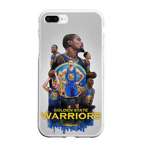 Чехол для iPhone 7Plus/8 Plus матовый с принтом Golden State Warriors 9 в Тюмени, Силикон | Область печати: задняя сторона чехла, без боковых панелей | draymond green | golden state warriors | klay thompson | nba | stephen curry | голден стэйт уорриорз | дрэймонд грин | клей томпсон | стефен карри