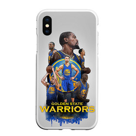 Чехол для iPhone XS Max матовый с принтом Golden State Warriors 9 в Тюмени, Силикон | Область печати: задняя сторона чехла, без боковых панелей | draymond green | golden state warriors | klay thompson | nba | stephen curry | голден стэйт уорриорз | дрэймонд грин | клей томпсон | стефен карри