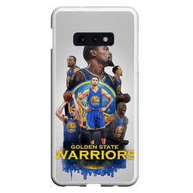 Чехол для Samsung S10E с принтом Golden State Warriors 9 в Тюмени, Силикон | Область печати: задняя сторона чехла, без боковых панелей | draymond green | golden state warriors | klay thompson | nba | stephen curry | голден стэйт уорриорз | дрэймонд грин | клей томпсон | стефен карри