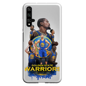 Чехол для Honor 20 с принтом Golden State Warriors 9 в Тюмени, Силикон | Область печати: задняя сторона чехла, без боковых панелей | draymond green | golden state warriors | klay thompson | nba | stephen curry | голден стэйт уорриорз | дрэймонд грин | клей томпсон | стефен карри