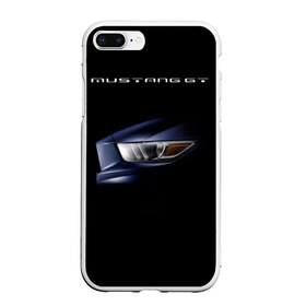 Чехол для iPhone 7Plus/8 Plus матовый с принтом Ford Mustang GT 2 в Тюмени, Силикон | Область печати: задняя сторона чехла, без боковых панелей | cobra | ford | gt | mustang | shelby