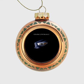 Стеклянный ёлочный шар с принтом Ford Mustang GT 2 в Тюмени, Стекло | Диаметр: 80 мм | cobra | ford | gt | mustang | shelby