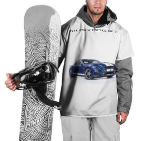 Накидка на куртку 3D с принтом Ford Mustang GT 3 в Тюмени, 100% полиэстер |  | Тематика изображения на принте: ford | gt | mustang | shelby | мустанг | форд | шэлби