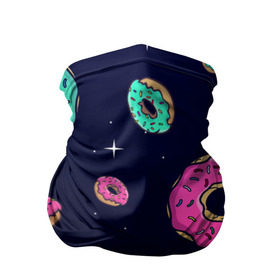 Бандана-труба 3D с принтом Black Milk Космические Пончики в Тюмени, 100% полиэстер, ткань с особыми свойствами — Activecool | плотность 150‒180 г/м2; хорошо тянется, но сохраняет форму | Тематика изображения на принте: black milk | donut | donuts | space | the simpsons | trend | глазурь | дизайн | еда | звезда | звёзды | космос | мода | пончик | симпсоны | симсоны | сладкий | стиль | тренд | узор