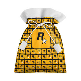 Подарочный 3D мешок с принтом Rockstar в Тюмени, 100% полиэстер | Размер: 29*39 см | auto | dead | grand | gta | red | redemption | theft | гта | рокстар