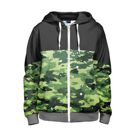 Детская толстовка 3D на молнии с принтом Black Milk Camo Black Snow в Тюмени, 100% полиэстер |  манжеты и пояс оформлены широкой мягкой резинкой, двухслойный капюшон со шнурком для регулировки, спереди карманы и застежка-молния
 | black | black milk | camo | camouflage | pattern | snow | вечеринка | диджей | дизайн | камо | камуфляж | клуб | милитари | мода | снег | стиль | текстура | тренд | узор | хаки | хипстер | черный