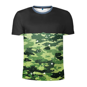 Мужская футболка 3D спортивная с принтом Black Milk Camo Black Snow в Тюмени, 100% полиэстер с улучшенными характеристиками | приталенный силуэт, круглая горловина, широкие плечи, сужается к линии бедра | black | black milk | camo | camouflage | pattern | snow | вечеринка | диджей | дизайн | камо | камуфляж | клуб | милитари | мода | снег | стиль | текстура | тренд | узор | хаки | хипстер | черный