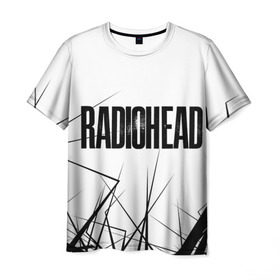 Мужская футболка 3D с принтом Radiohead 5 в Тюмени, 100% полиэфир | прямой крой, круглый вырез горловины, длина до линии бедер | Тематика изображения на принте: radiohead | радиохэд | том йорк