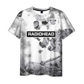 Мужская футболка 3D с принтом Radiohead 8 в Тюмени, 100% полиэфир | прямой крой, круглый вырез горловины, длина до линии бедер | Тематика изображения на принте: radiohead | радиохэд | том йорк