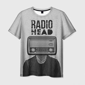 Мужская футболка 3D с принтом Radiohead 9 в Тюмени, 100% полиэфир | прямой крой, круглый вырез горловины, длина до линии бедер | radiohead | радиохэд | том йорк