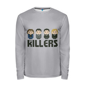 Мужской лонгслив 3D с принтом The Killers 3 в Тюмени, 100% полиэстер | длинные рукава, круглый вырез горловины, полуприлегающий силуэт | Тематика изображения на принте: the killers