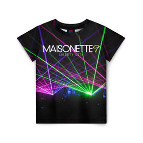 Детская футболка 3D с принтом GTA - Night Club Maisonette 9 в Тюмени, 100% гипоаллергенный полиэфир | прямой крой, круглый вырез горловины, длина до линии бедер, чуть спущенное плечо, ткань немного тянется | gta | rockstar games | гта 4 | клуб