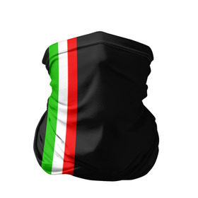 Бандана-труба 3D с принтом Black Milk Italiano в Тюмени, 100% полиэстер, ткань с особыми свойствами — Activecool | плотность 150‒180 г/м2; хорошо тянется, но сохраняет форму | Тематика изображения на принте: flag | italian | италия | итальянский | страна | страны | триколор | флаг