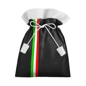 Подарочный 3D мешок с принтом Black Milk Italiano в Тюмени, 100% полиэстер | Размер: 29*39 см | flag | italian | италия | итальянский | страна | страны | триколор | флаг
