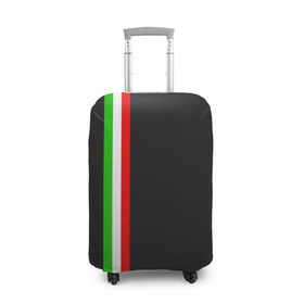 Чехол для чемодана 3D с принтом Black Milk Italiano в Тюмени, 86% полиэфир, 14% спандекс | двустороннее нанесение принта, прорези для ручек и колес | flag | italian | италия | итальянский | страна | страны | триколор | флаг