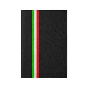 Обложка для паспорта матовая кожа с принтом Black Milk Italiano в Тюмени, натуральная матовая кожа | размер 19,3 х 13,7 см; прозрачные пластиковые крепления | flag | italian | италия | итальянский | страна | страны | триколор | флаг