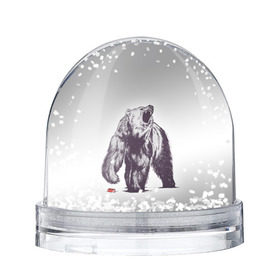 Снежный шар с принтом Медведь наступил на лего в Тюмени, Пластик | Изображение внутри шара печатается на глянцевой фотобумаге с двух сторон | зверь | косолапый | лего | медведь | мишка | рев